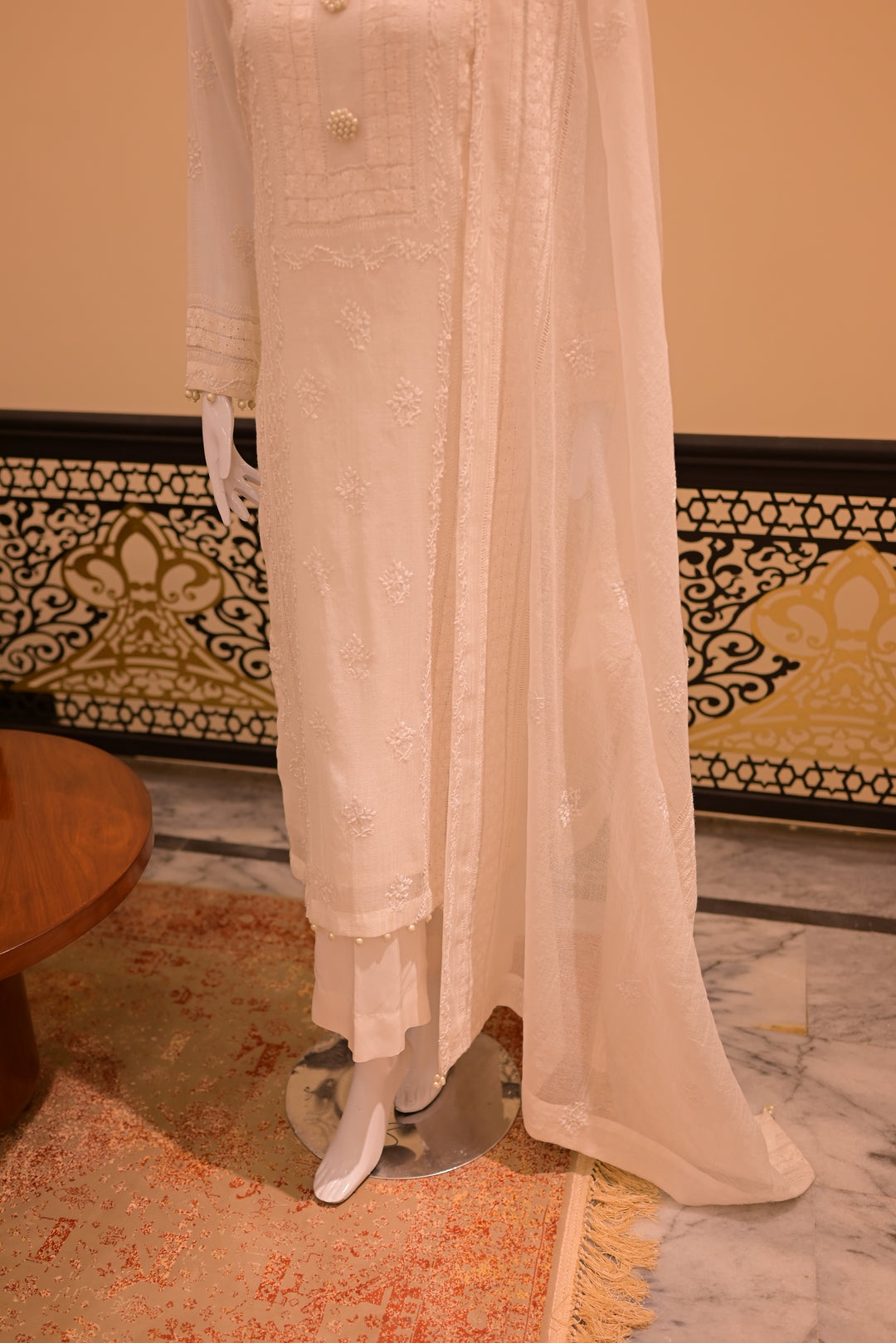 Stitched Cotton Net
