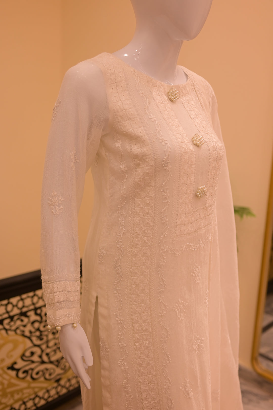 Stitched Cotton Net