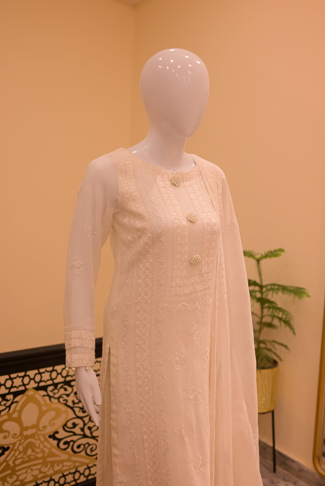 Stitched Cotton Net